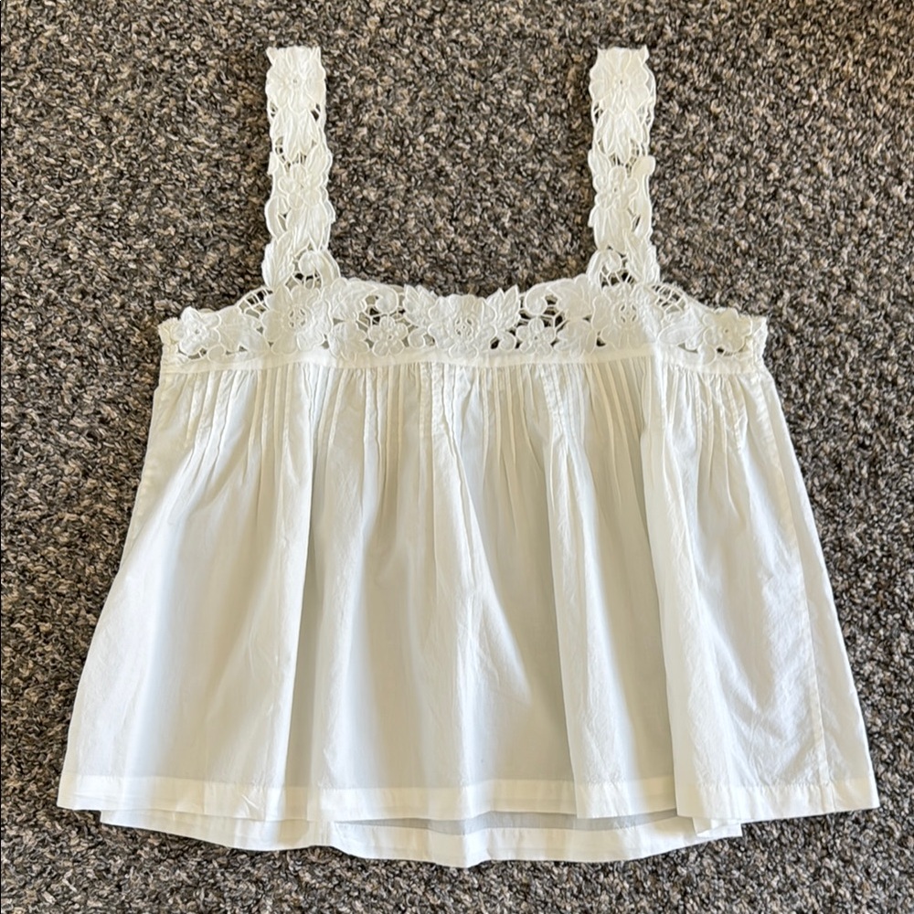 Doen Madison Tank in Salt Sz XS